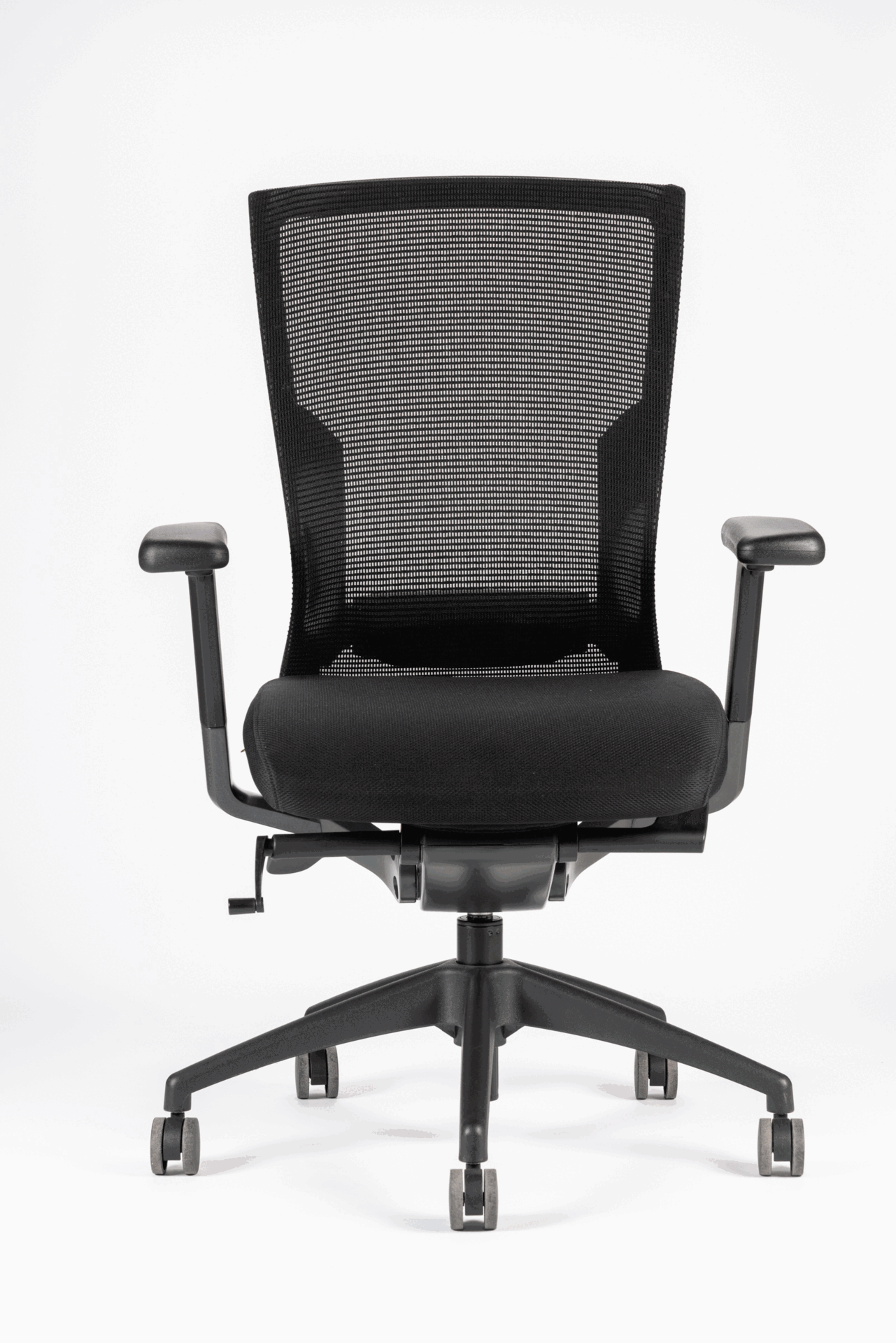 Bureaustoel FTS II, volledig zwart